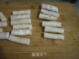 香酥山药卷爆竹的做法步骤:3