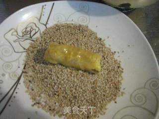 香酥山药卷爆竹的做法步骤:9