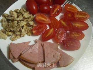 火腿核桃仁披萨的做法步骤:9