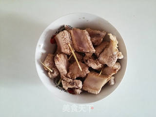 排骨焖饭的做法步骤:4