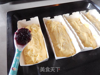 蓝莓核桃蛋糕的做法步骤:7