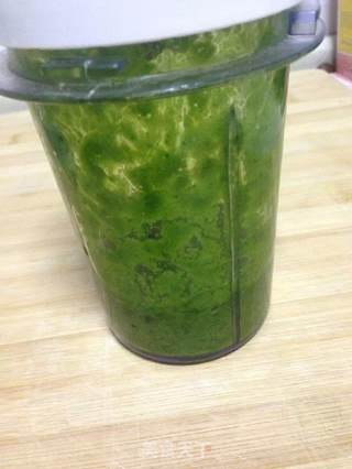 菠菜蛋饼的做法步骤:2