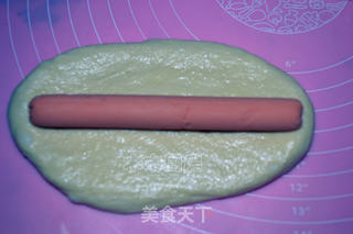 香葱火腿沙拉酱面包的做法步骤:4