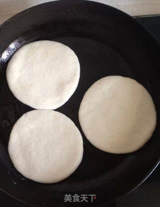 原味发面饼的做法步骤:7