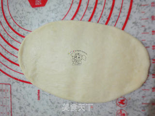 鲜奶雪露面包的做法步骤:4