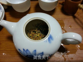 养生桂花茶的做法步骤:2