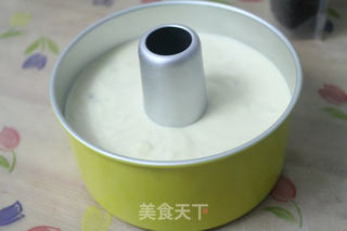 豆渣和巧克力豆完美结合的戚风蛋糕的做法步骤:9