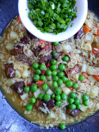 胖子减肥最佳食品— —咖喱牛肉饭的做法步骤：15