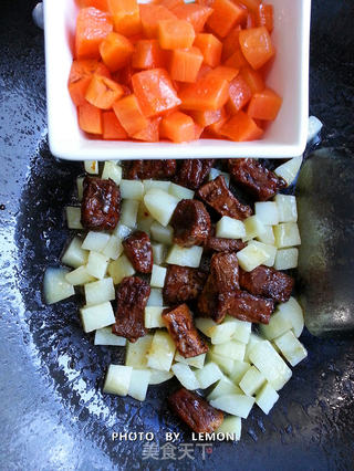胖子减肥最佳食品— —咖喱牛肉饭的做法步骤:7