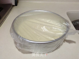 免烤--------冻柠檬芝士生日蛋糕的做法步骤:10