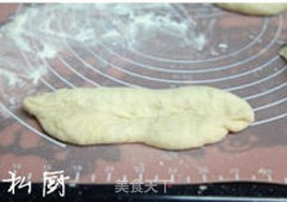 【香葱芝士面包】——味道浓郁的家庭早餐面包的做法步骤:4
