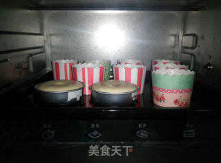 奶油戚风蛋糕的做法步骤:7