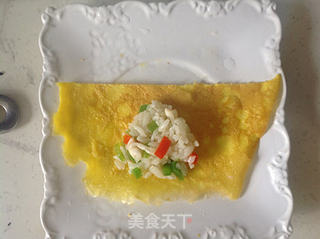猫咪蛋包饭的做法步骤:9