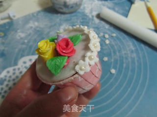 #翻糖花朵纸杯蛋糕的做法图解25