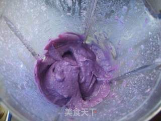椰香紫薯挞的做法步骤:4