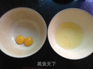 #彩珠戚风蛋糕卷的做法图解2