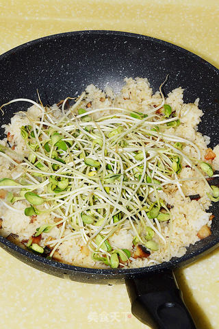 #【咸鱼炒饭】--咸鱼翻身的美味炒饭的做法图解6
