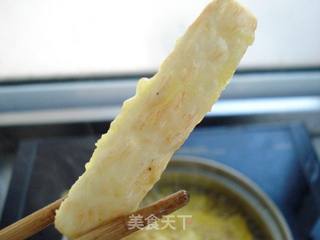 黄金山药条的做法步骤：6