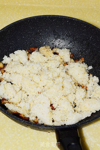 #【咸鱼炒饭】--咸鱼翻身的美味炒饭的做法图解5