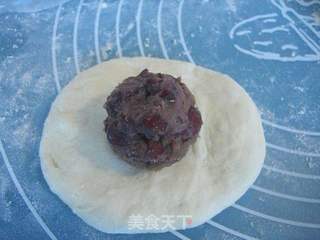 腰豆红枣面包的做法步骤:14