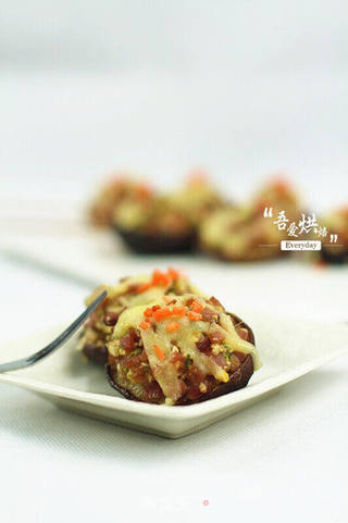 芝士烤香菇串的做法步骤:11