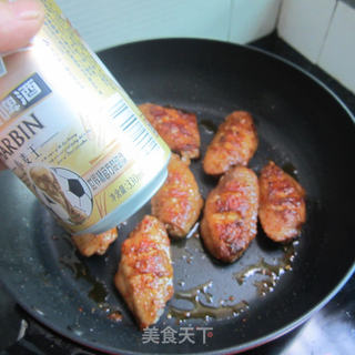 香辣啤酒鸡翅的做法步骤：6