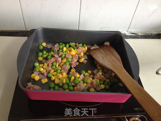 脆皮芋头饼的做法步骤:4