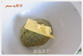 纯手工圣诞树面包的做法步骤:6