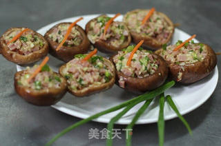 芝士烤香菇串的做法步骤:5