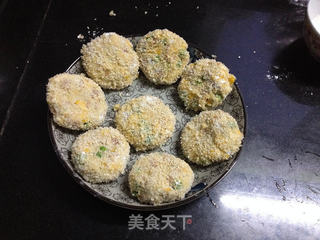 脆皮芋头饼的做法步骤:8