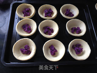 紫薯蛋挞的做法步骤:8