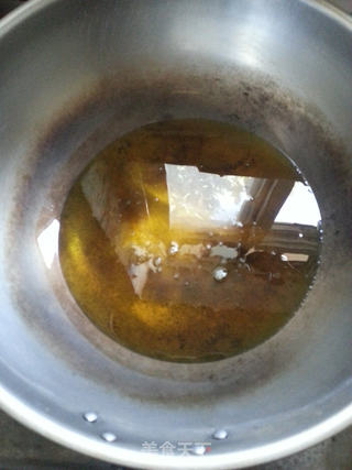 黄金葱香虾米红薯丸的做法步骤:8