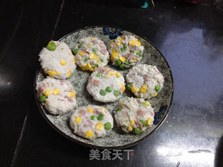 脆皮芋头饼的做法步骤:7