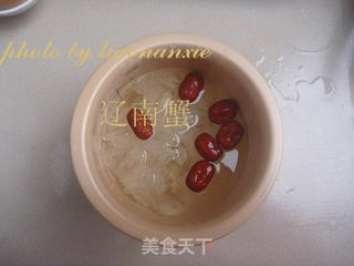 木瓜银耳羹的做法步骤:3