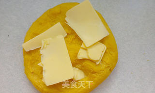 南瓜淡奶油小餐包的做法步骤:3