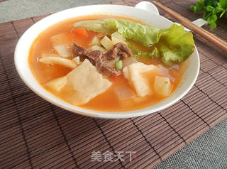 新疆汤饭的做法步骤:16