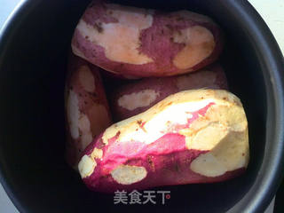 地瓜枣的做法步骤:2