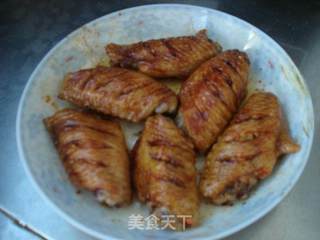 微波炉鸡翅的做法步骤:7