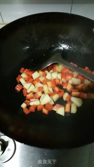 咖喱鸡丁的做法步骤:3