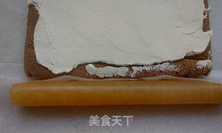 树根蛋糕的做法步骤:11