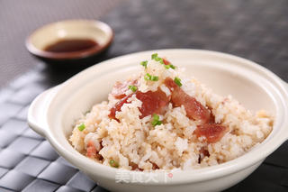 腊味煲仔饭—捷赛私房菜的做法步骤:4