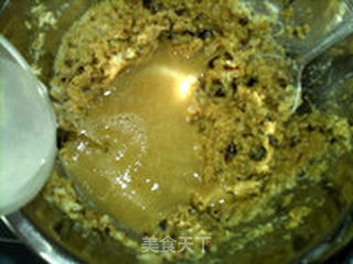 红糖豆渣松饼的做法步骤:4