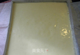 鲜果奶油蛋糕卷的做法步骤:6