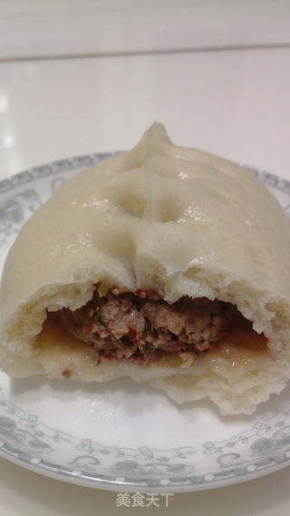芹菜牛肉包的做法步骤:16