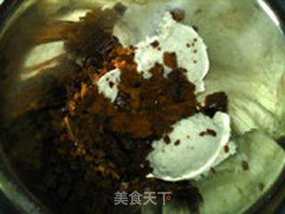 红糖豆渣松饼的做法步骤:2
