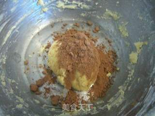云石曲奇的做法步骤:7