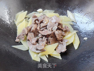 猪肝土豆片的做法步骤:9