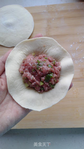 芹菜牛肉包的做法步骤:14