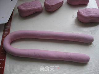 紫薯玫瑰花的做法步骤:6