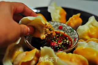 鸡肉核桃仁水饺的做法步骤:15